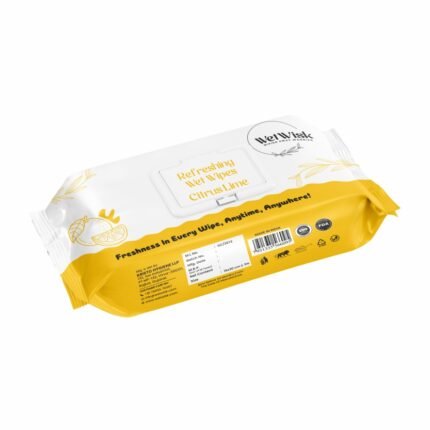 Refreshing Wet Wipe Citrus Lime ( 30 pieces )